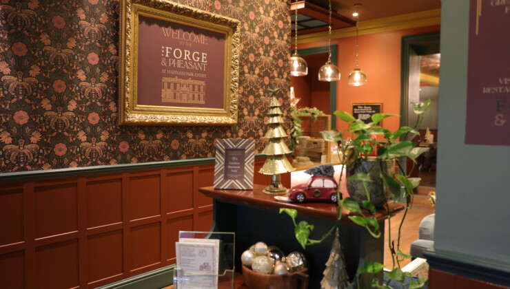Festive Afternoon Tea Forge Pheasant Bath Chippenham